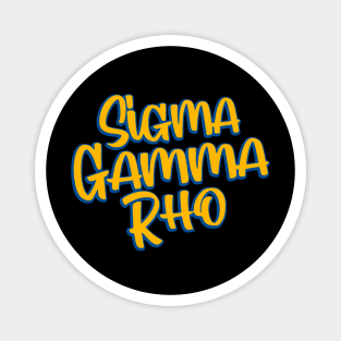 Sigma Gamma Rho Paraphernalia Magnet